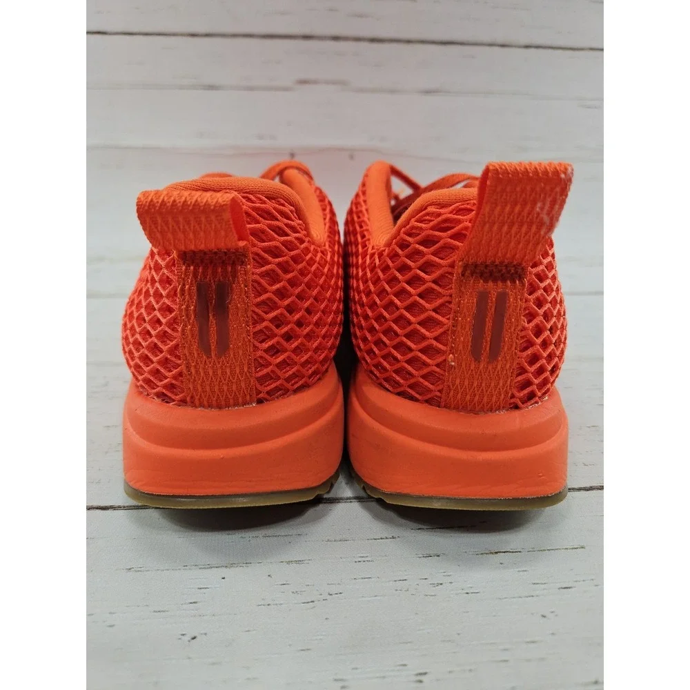 Nobull Diamond Mesh Runner Womens Size 8 Orange Athletic Running Sneakers Shoes